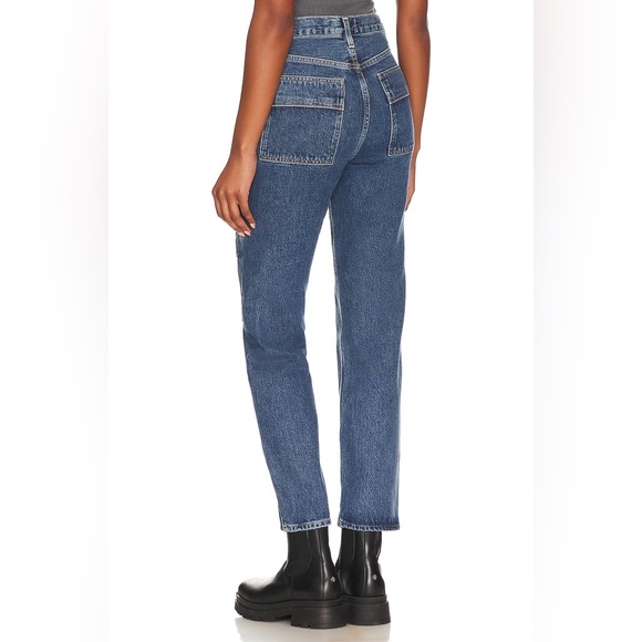 NWT AGOLDE Cooper Cargo Jeans in Regulation - Picture 3 of 7